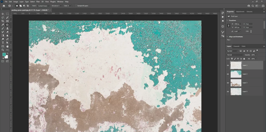 Adding Textures in Photoshop