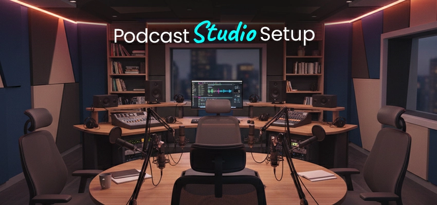 Podcast Studio Setup