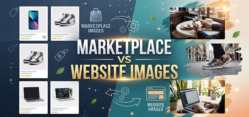 Marketplace vs Website Images